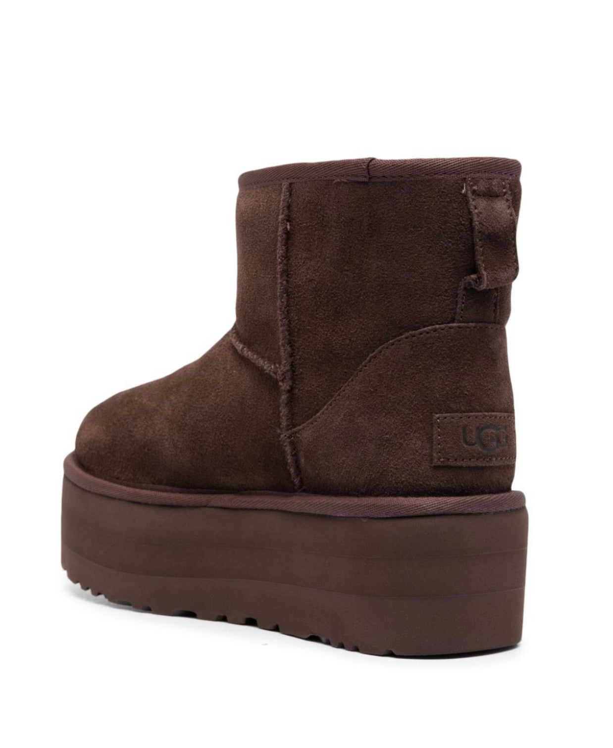 Ugg Classic Ultra Platform Boots Dark Brown - תמונה 3