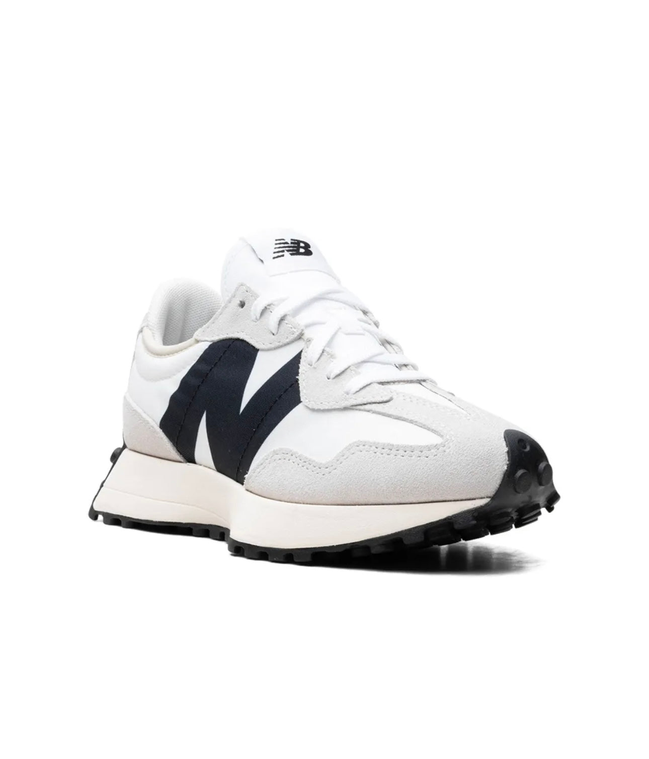 New Balance 327 White Navy Blue - תמונה 2