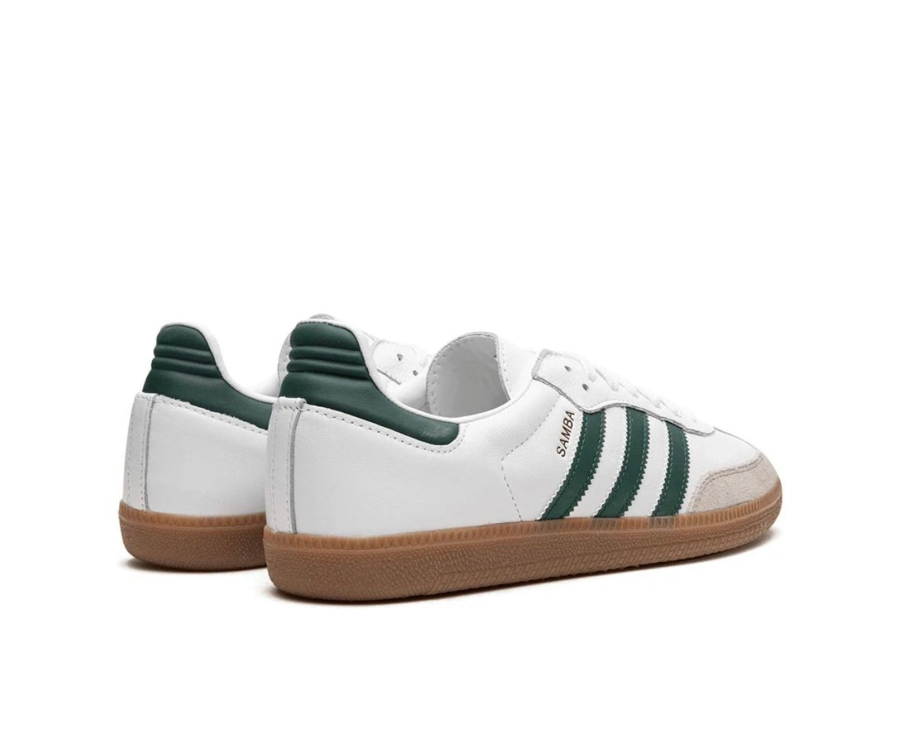 Adidas Samba white green