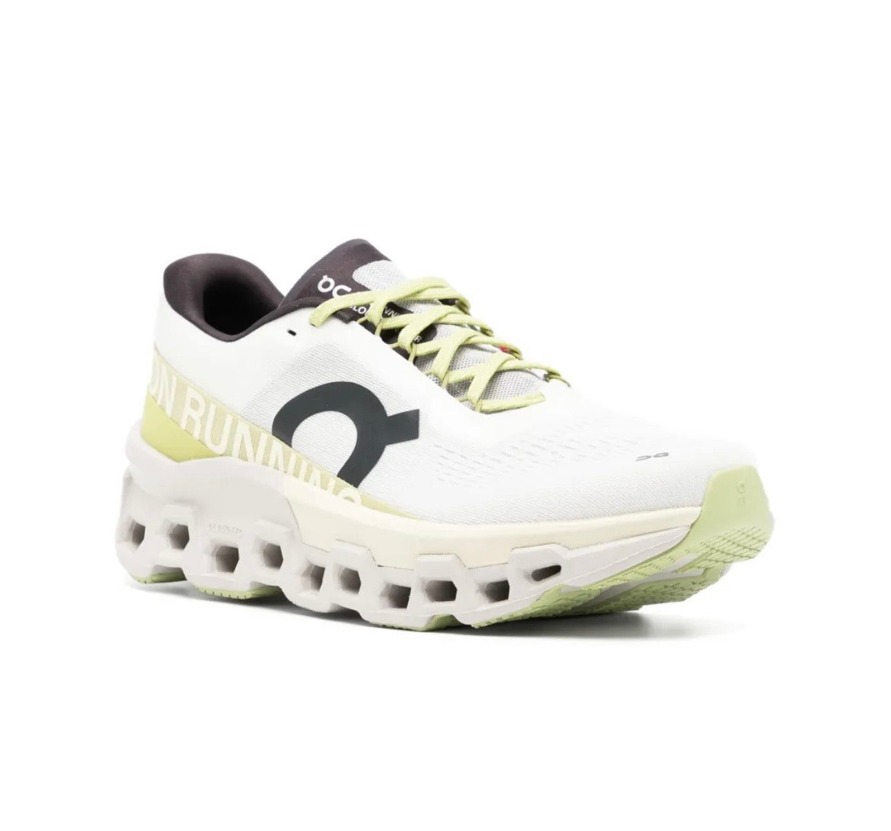 On Cloudmonster white yellow - תמונה 2