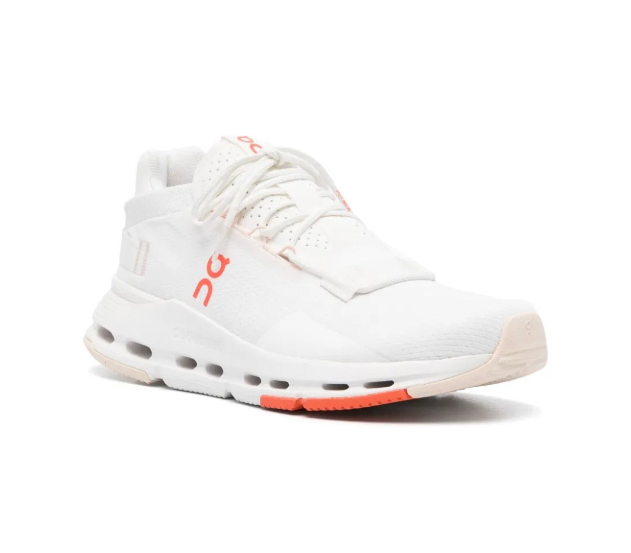On Cloudnova White Red - תמונה 2