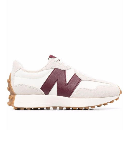 New Balance 327 Cream Beetroot