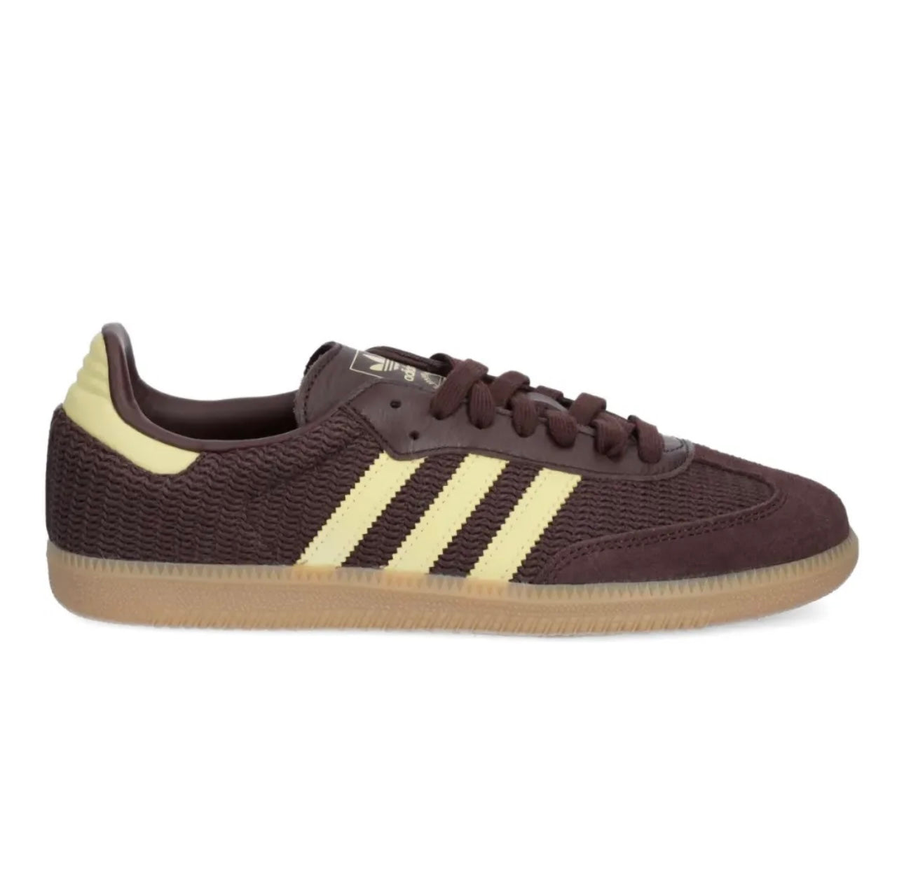Adidas Samba Brown Yellow