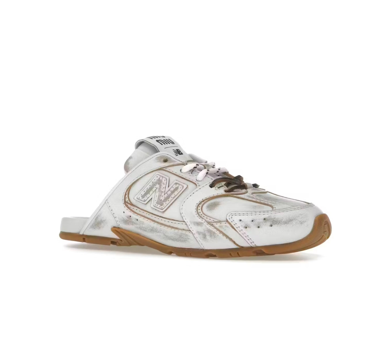 New Balance 530 SL Mule Miu Miu White
