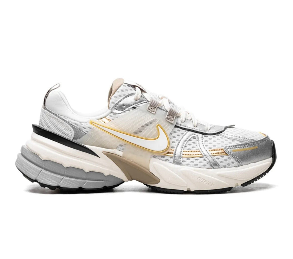 Nike V2K Run Silver Yellow