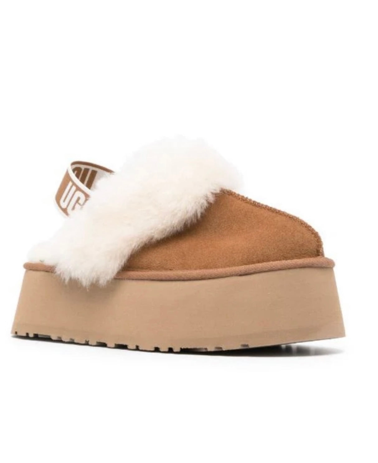 Ugg platform slipped brown