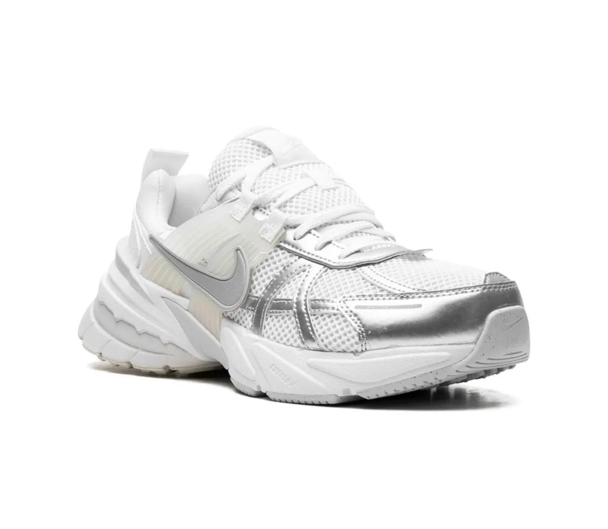 Nike V2K Run White Silver