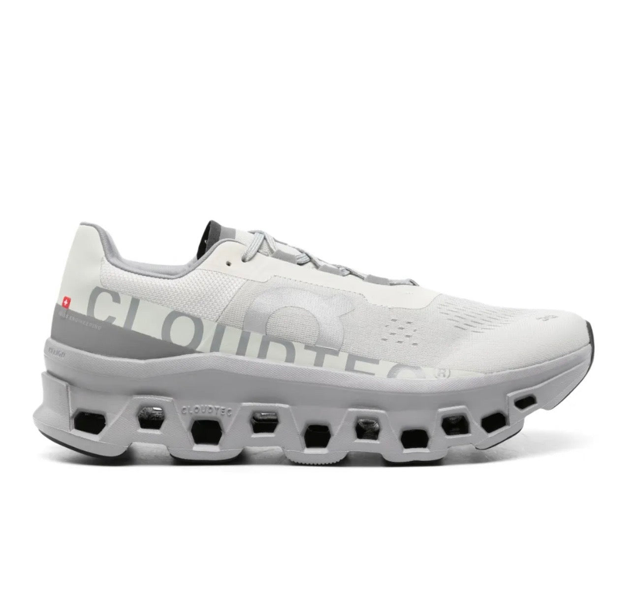 On Cloudmonster light grey