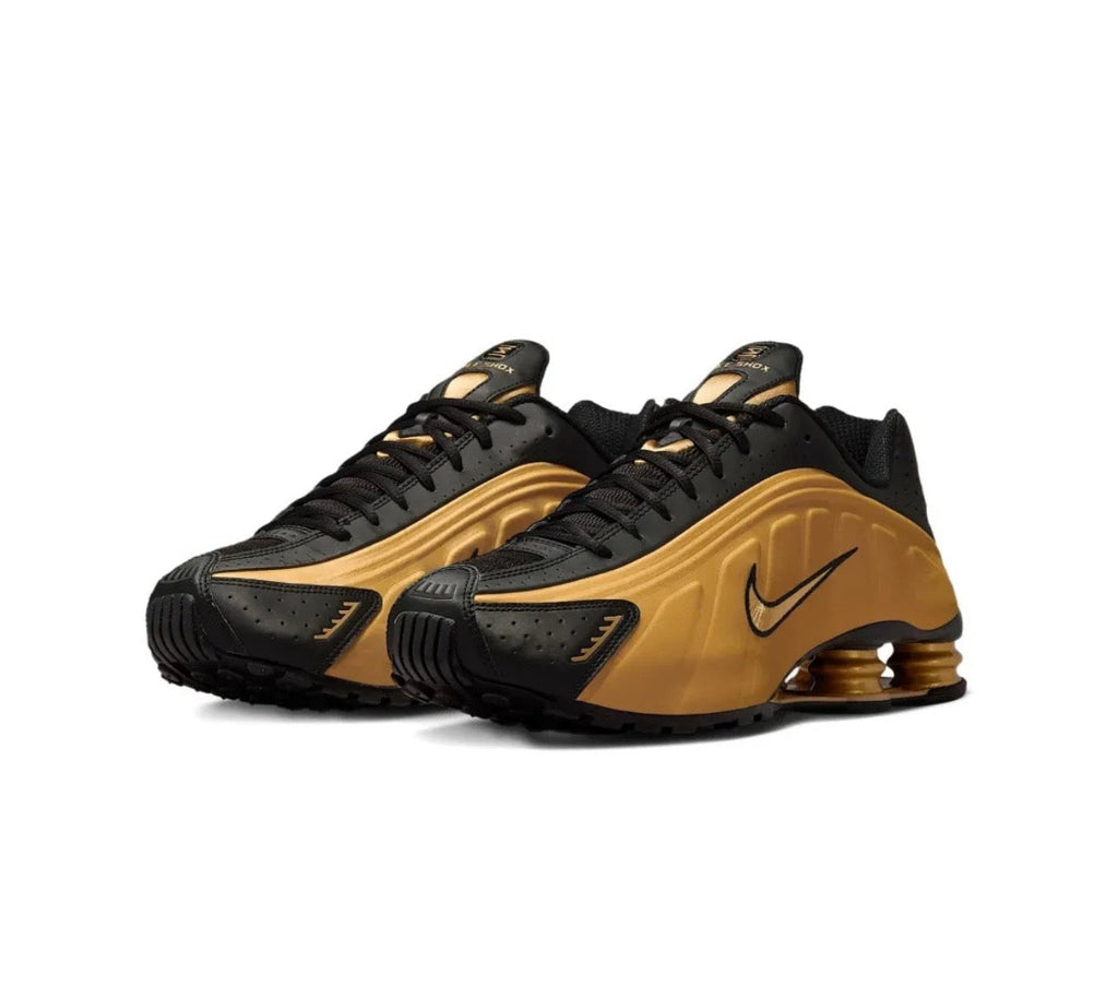 Nike Shox R4 Gold Black - תמונה 2