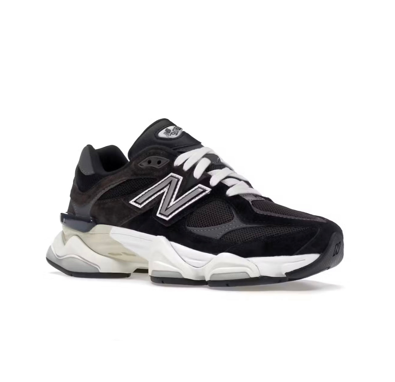 New Balance 9060 Black White grey - תמונה 2