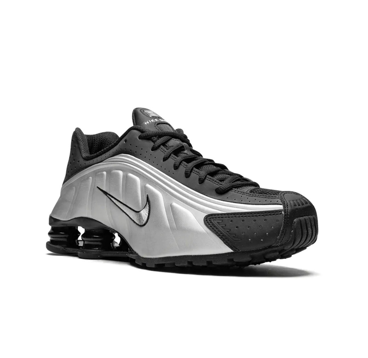 Nike Shox R4 Silver Black - תמונה 2