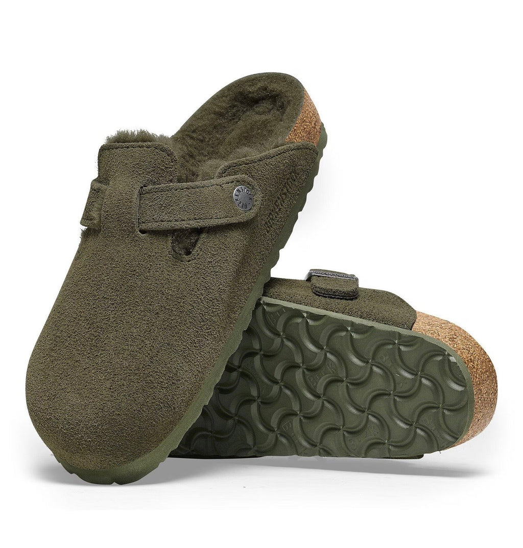 Birkenstock Boston shearling thyme - תמונה 3