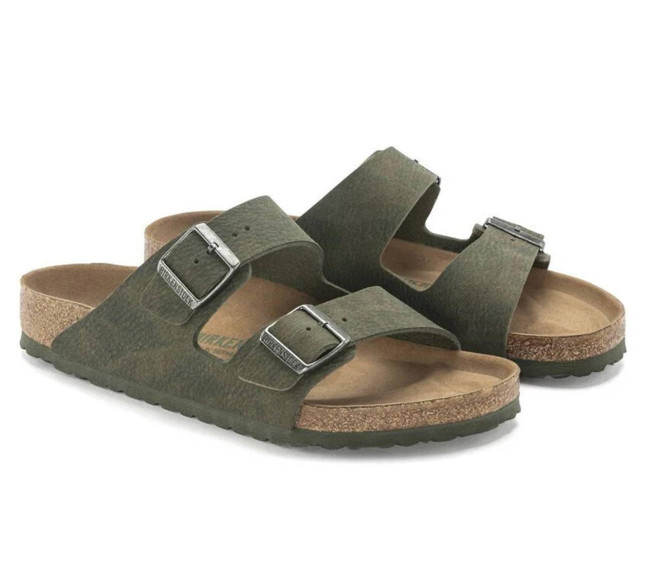 Birkenstock Sandals Dark Green - תמונה 3