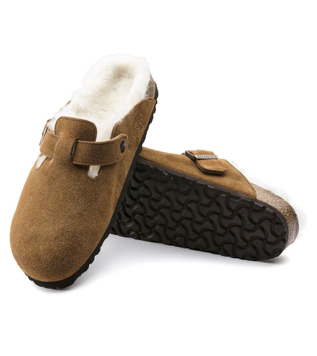 Birkenstock Boston shearling mink - תמונה 3