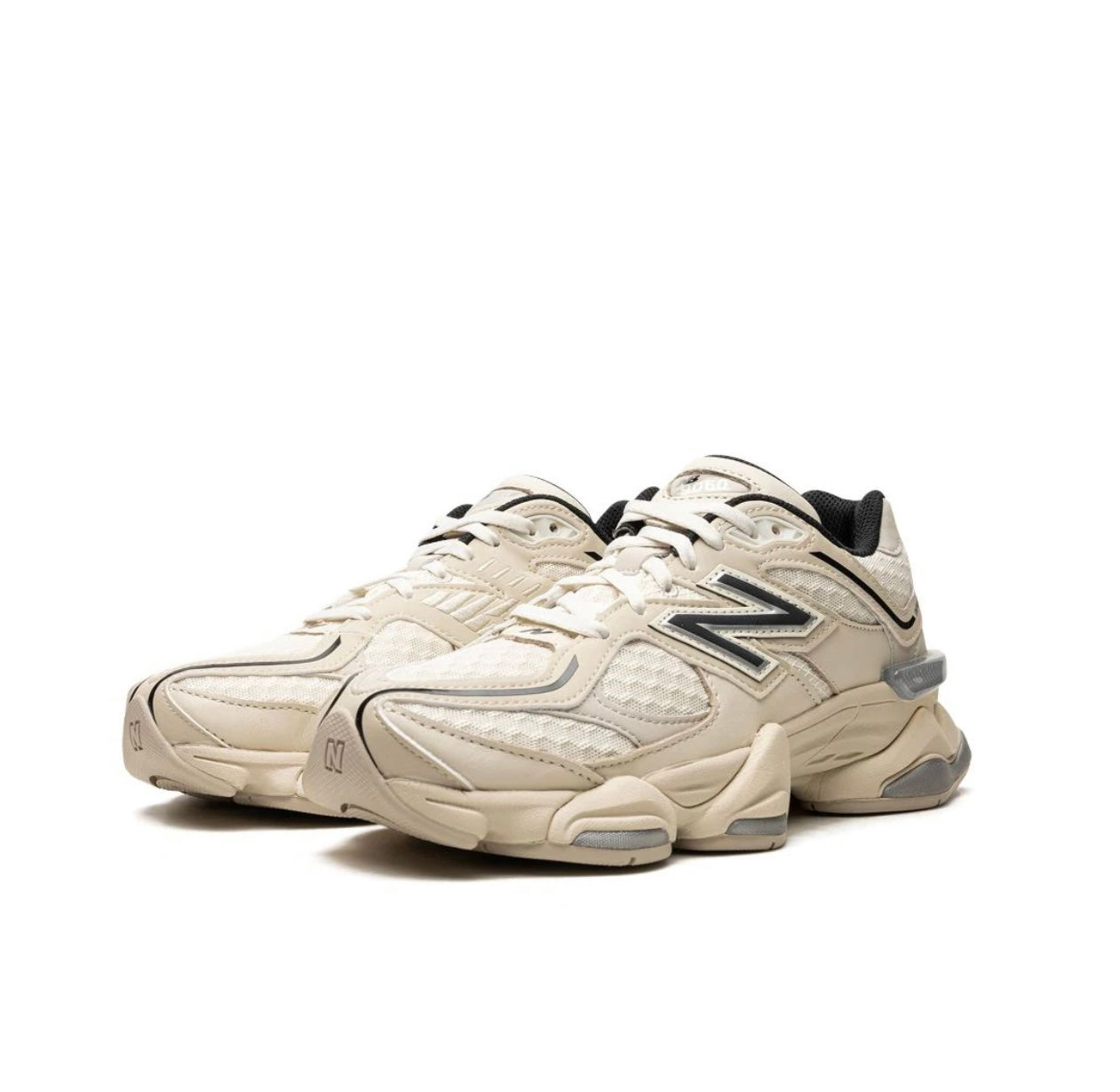 New Balance 9060 Cream Black - תמונה 3