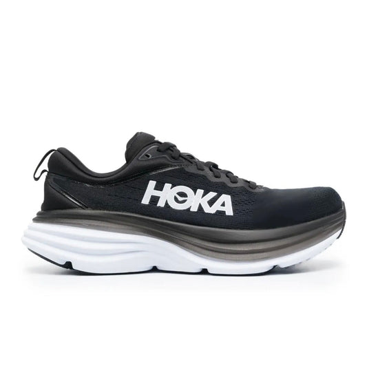 HOKA Bondi 8 Black White