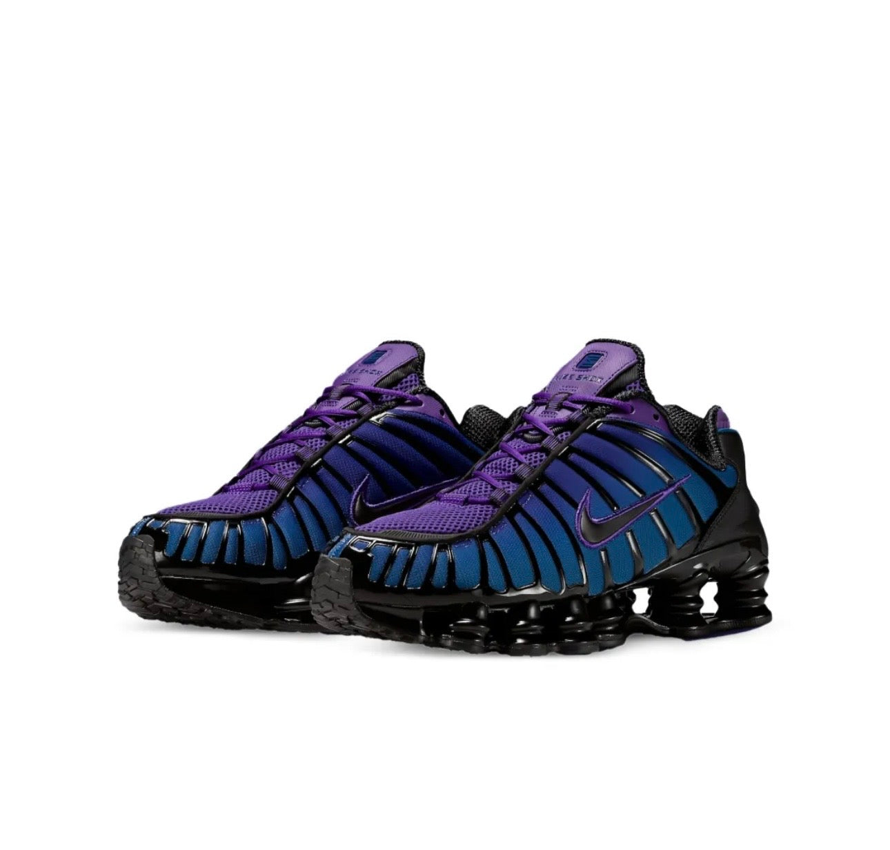 Nike Shox Black purple Blue - תמונה 2