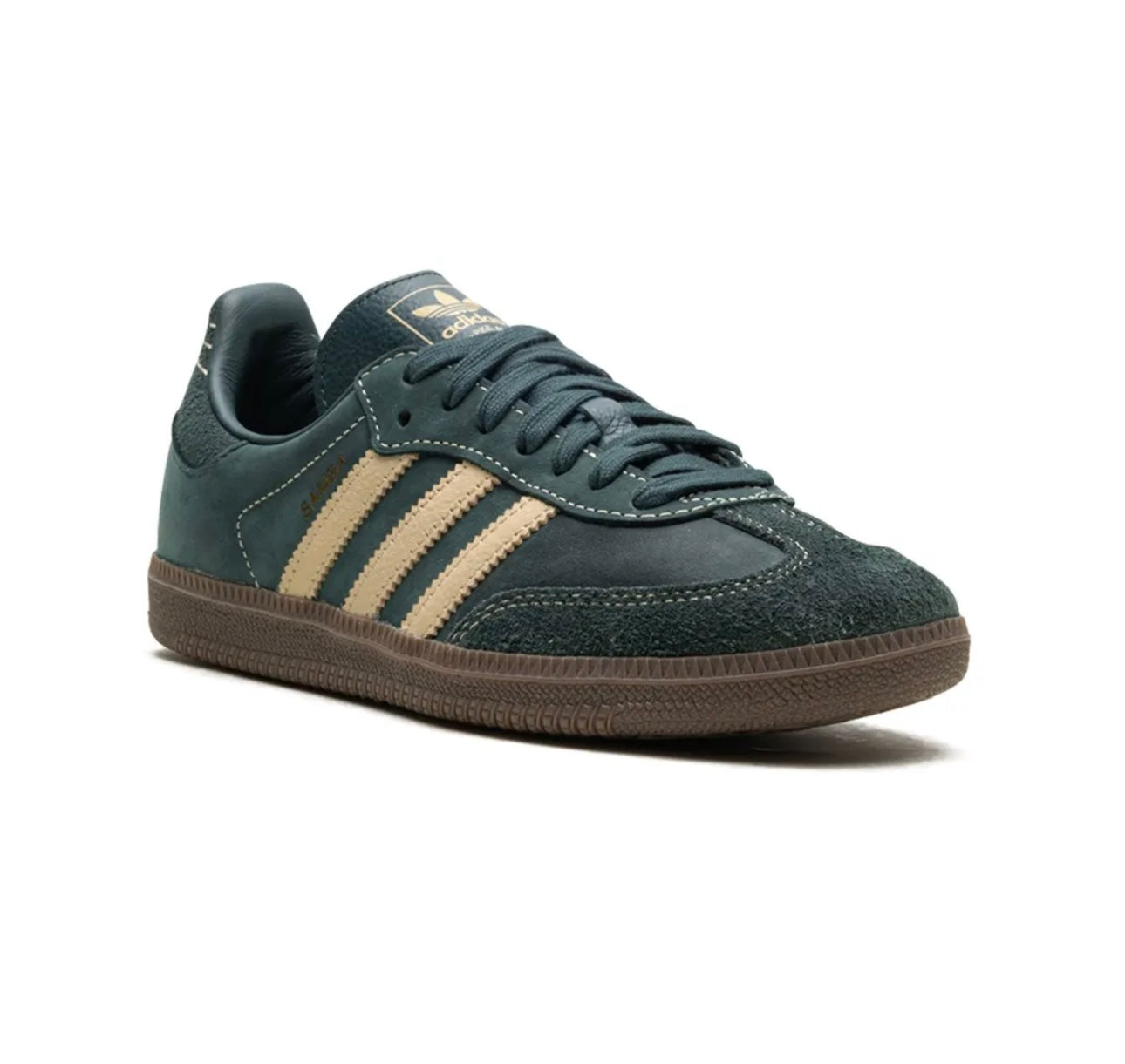 Adidas Samba Dark Green Cream - תמונה 2