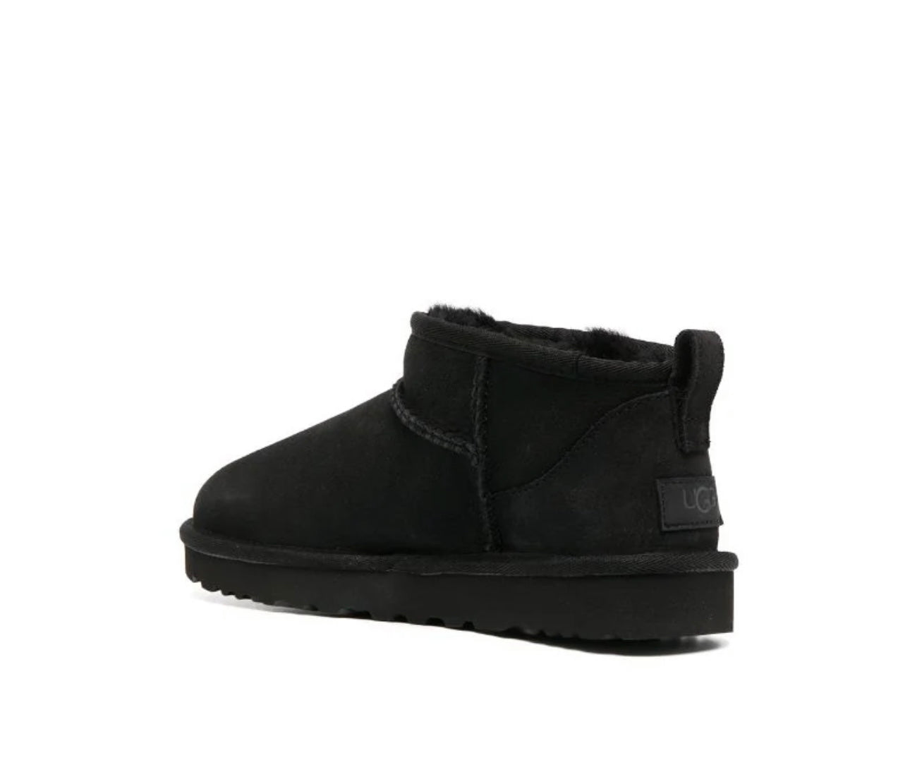 Ugg classic ultra mini  ankle boots black - תמונה 2