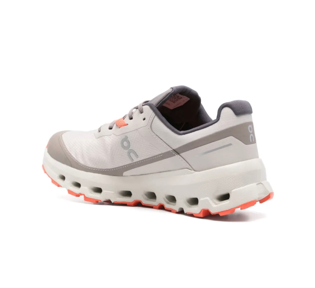 On Cloud White Gray Orange