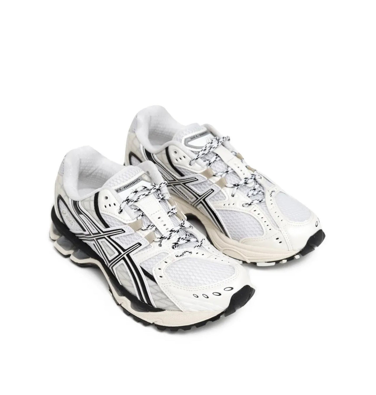 Asics Gel Nimbus White Black - תמונה 2