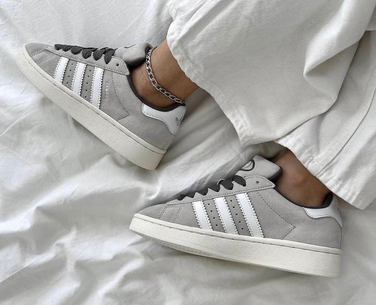 Adidas Campus Light Grey - תמונה 5