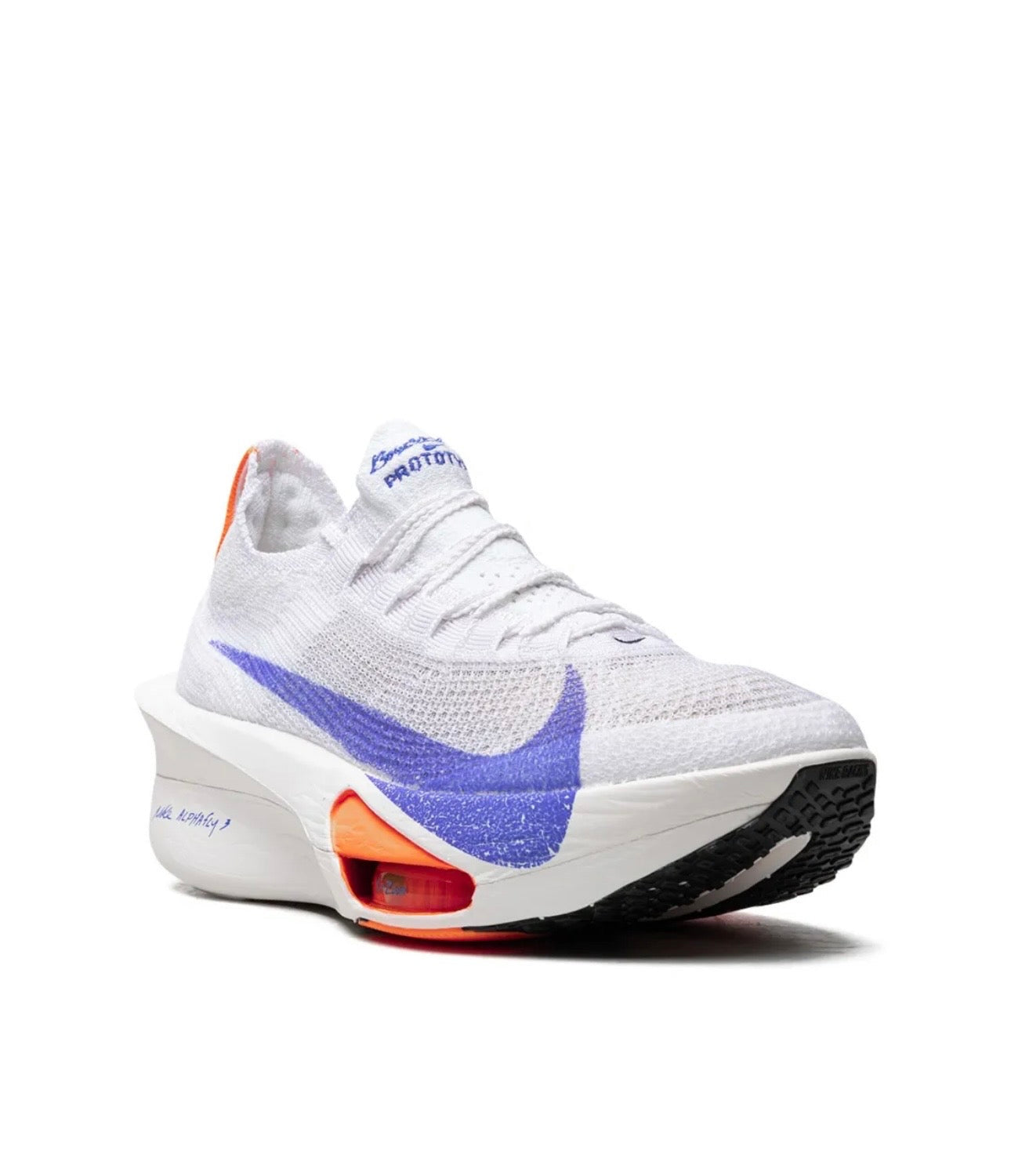Nike ZOOMX Vaporfly white purple - תמונה 2