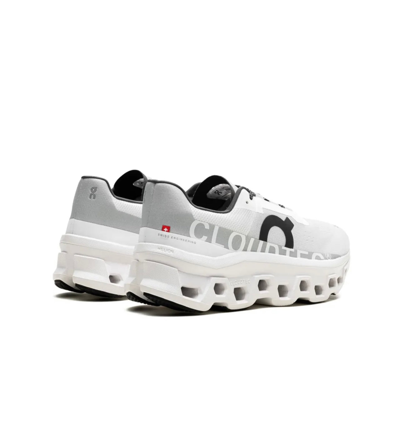 On Cloud White Black Gray - תמונה 3