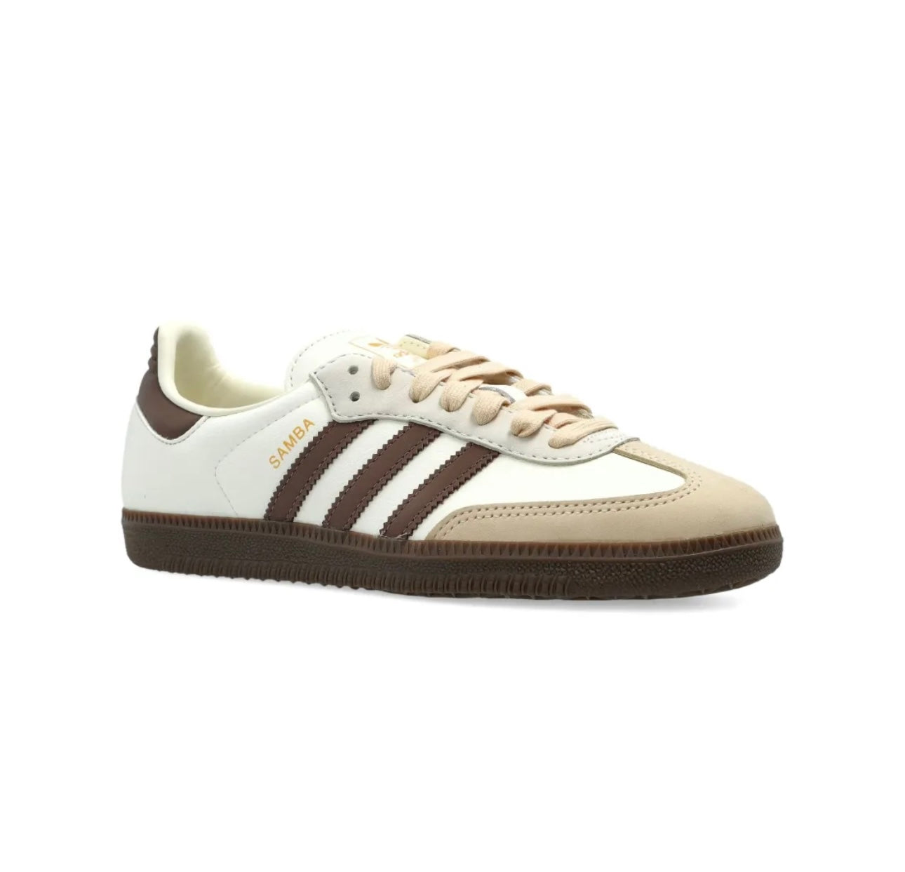 Adidas Samba OG Leather white brown - תמונה 2