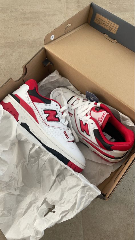 New Balance 550 White Red - תמונה 3