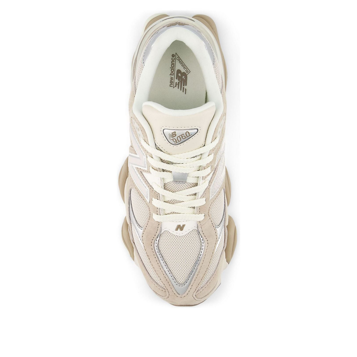 New Balance 9060 Moonbeam Silver Metallic Driftwood