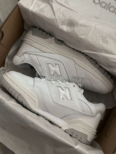 New Balance 550 White Grey - תמונה 4
