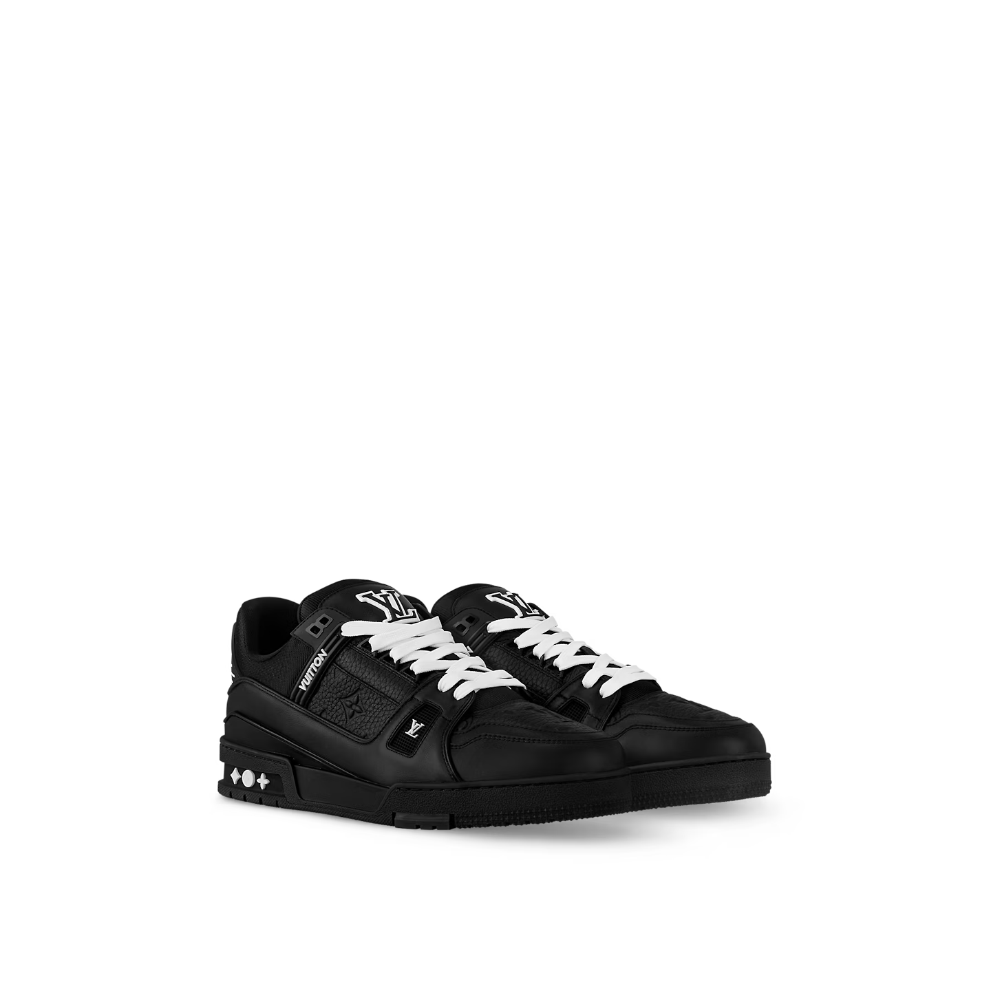 Louis Vuitton LV Trainer שחור מלא - תמונה 3