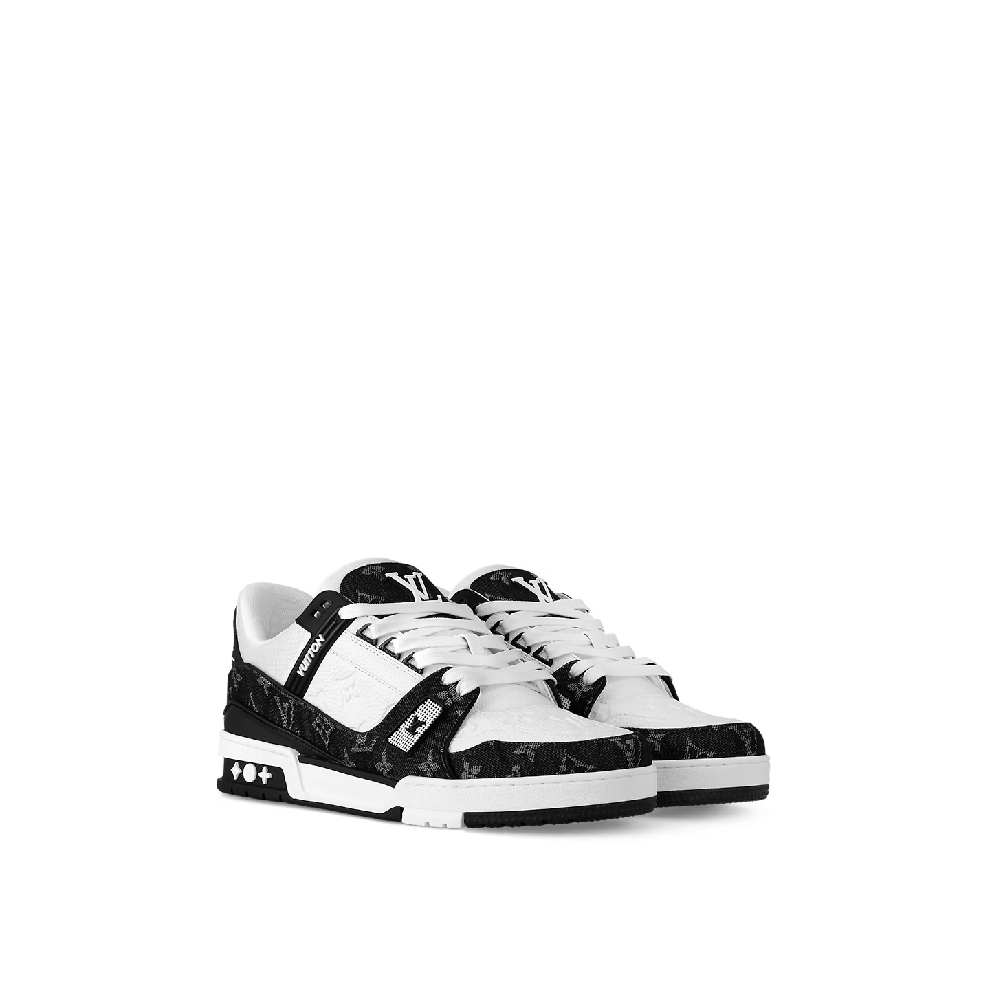 Louis Vuitton LV Trainer שחורה - תמונה 2