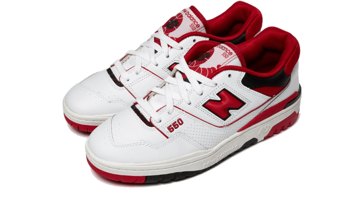 New Balance 550 White Red - תמונה 2